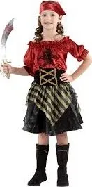 Karnevalový kostým Kostým pirátka,110-120 cm