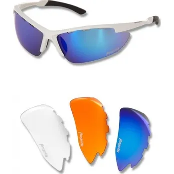 cyklistické brýle Rogelli Condor bílé