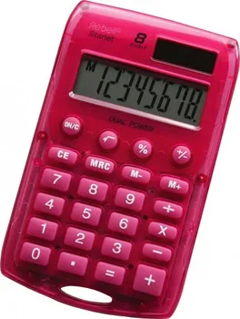 Kalkulačka Rebell Starlet 8 růžová