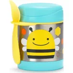 Skip Hop Zoo Termoska na jídlo s vidličkou 325 ml nerez