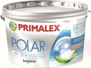 Interiérová barva Primalex Polar Bílý vnitřní malířský nátěr ve stylu Inspiro 4 kg (2,6 l)