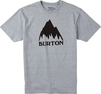 Pánské tričko Burton Classic Mountain Grey Heather