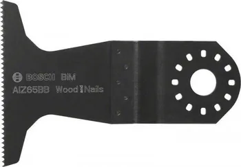 Pilový plátek 2608661907 Bimetalový ponorný pilový list na dřevo a hřebíky AIZ 65 BB Wood and Nails 40 x 65 mm
