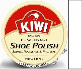 Přípravek pro údržbu obuvi Kiwi Shoe Polish krém na boty Bezbarvý 50 ml