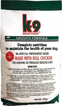 Krmivo pro psa K-9 Selection Growth Formula