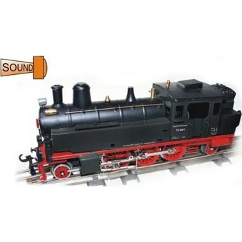 Vláček a vláčkodráha Merkur Parní tendrová lokomotiva DR řady 75.901 se zvukem