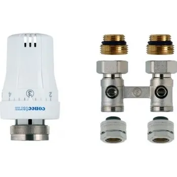 Hlavice pro radiátor Set pro VK radiátorová tělesa pro měděné potrubí přímý