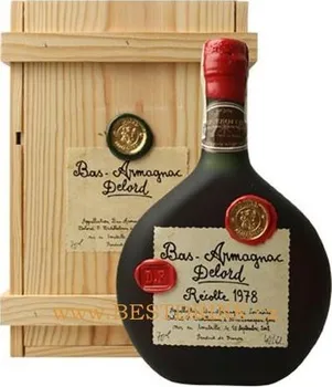 Brandy Armagnac Delord 1931 40 % 0,7 l