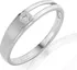 Prsten Zásnubní prsten s diamantem, bílé zlato brilianty 3861276-0-54-99