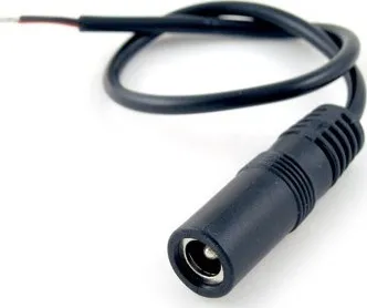 Příslušenství pro LED osvětlení Solight napájecí konektor pro LED pásy, zdířka 5,5mm, balení 1ks, sáček