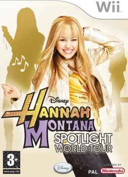 Hra pro starou konzoli Hannah Montana: Spotlight World Tour Wii