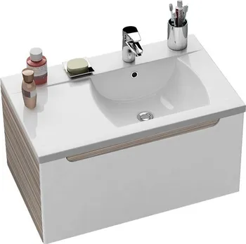 Koupelnový nábytek RAVAK SD 800-L Classic skříňka pod umyvadlo espresso/bílá X000000428