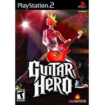 Hra pro starou konzoli Guitar Hero PS2