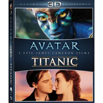 Blu-ray film Blu-Ray Kolekce Avatar & Titanic 3D 