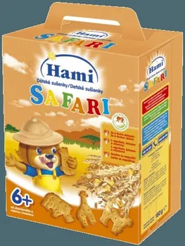 6x Hami Safari sušenky 180g 