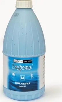 Masážní přípravek Jutta masážní emulze Emspoma chladivá M 500 g modrá