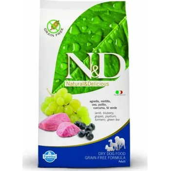 N&D Grain Free Dog Adult Lamb/Blueberry, 12 kg