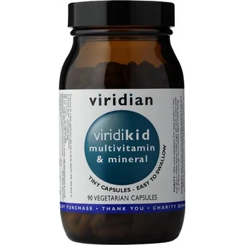 Viridian Viridikid Multivitamín 90 cps.