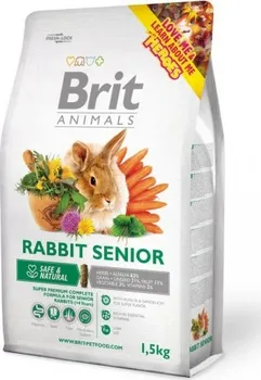 Krmivo pro hlodavce Vafo Brit Animals Rabbit Senior Complete 300 g