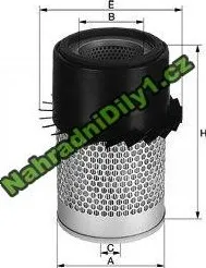 Vzduchový filtr Filtr vzduchový MANN (MF C22337)