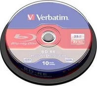 Verbatim BD-RE SL 10 pack Blu-Ray spindle 2x 25GB