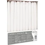 Bispol Kónická svíčka 24,5 cm 40 ks