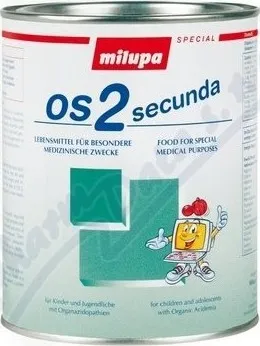 Speciální výživa Milupa OS 2 Secunda por.plv. 1x500g