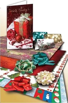 Vánoční dárkový set - Velká souprava na balení dárků