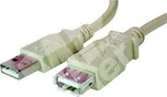Kabel USB (2.0), A plug/A socket, 3m,…