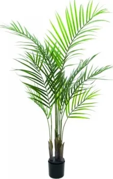 Umělá květina Areca palma s velkými listy, 125cm