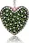 CRYSTAL STONE Stříbrný přívěsek s krystaly Swarovski Natural Heart