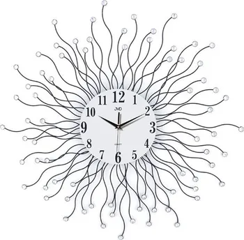 Hodiny Luxusní kovové obrovské nástěnné designové hodiny JVD HJ19 pr. 78cm 