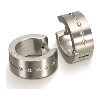 Náušnice Boccia Titanium 0503