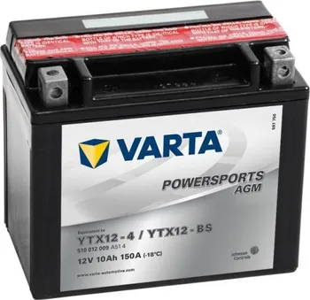 Motobaterie Varta YTX12-BS 12V 10Ah