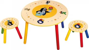 Dětský stůl Bino dětský stolek, 2 sedátka