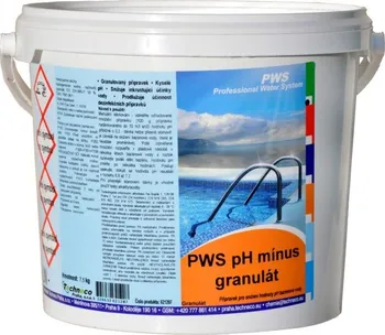 Bazénová chemie PWS pH mínus granulát