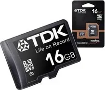 TDK 16GB micro Class 10 + adapter t78727