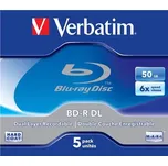 Verbatim 5 pack DualLayer Jewel 6X 50GB