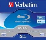 Verbatim 5 pack DualLayer Jewel 6X 50GB