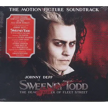 Filmová hudba CD O.S.T. Sweeney Todd: Ďábelský holič z Fleet Street 1 disk