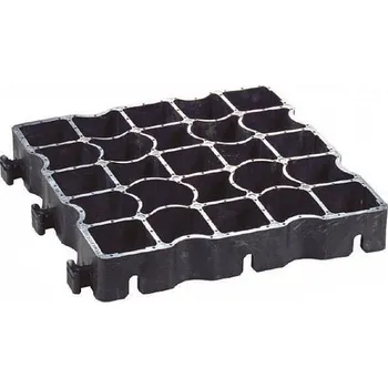 Venkovní dlažba Ecoraster E 50 zatravňovací dlažba 33 x 33 x 5 cm