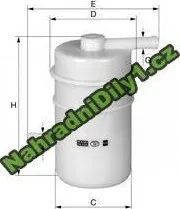 Palivový filtr Filtr palivový MANN (MF WK42/81) SUZUKI