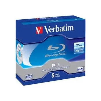Optické médium Verbatim Blu-ray BD-RE SL 25GB 2x blu-ray jewel box