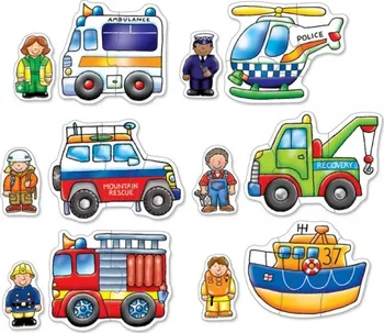 Puzzle Orchard toys - Puzzle - Záchranáři 