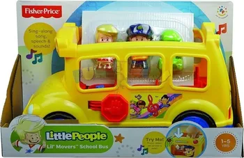 Hračka pro nejmenší Fisher Price Little People - Školní autobus