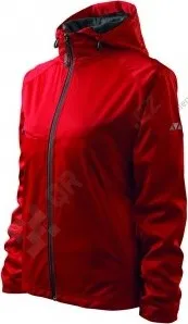 Dámská větrovka Dámská softshellová bunda Cool - červeno-šedá, velikost M