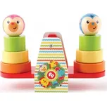 Fisher Price Pyramida váhy dřevěná