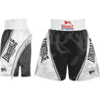 Lonsdale Tassle boxing shorts černé/bílé
