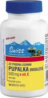 Swiss Pupalka dvouletá 500 mg s vit.E 90 cps.