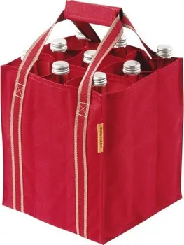 Nákupní taška Taška na lahve Bottlebag - červená